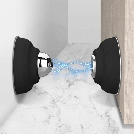 FairDealWorldShop Magnetic Door Stoppers Stainless Steel Door Stops for Wall and Floor Mounting