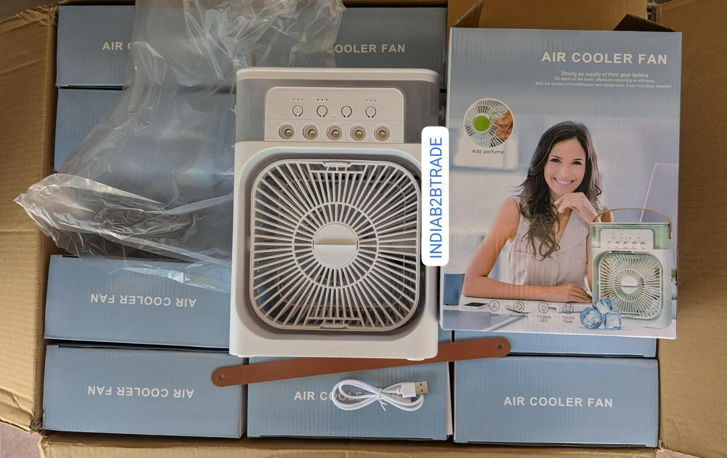 USB Electric Fan Air Cooler for Personal Use