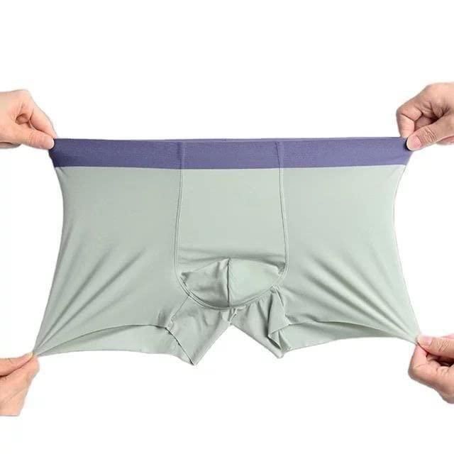 FairDealWorldShop Men's Ice Silk Briefs Boxers (Pack of 3)