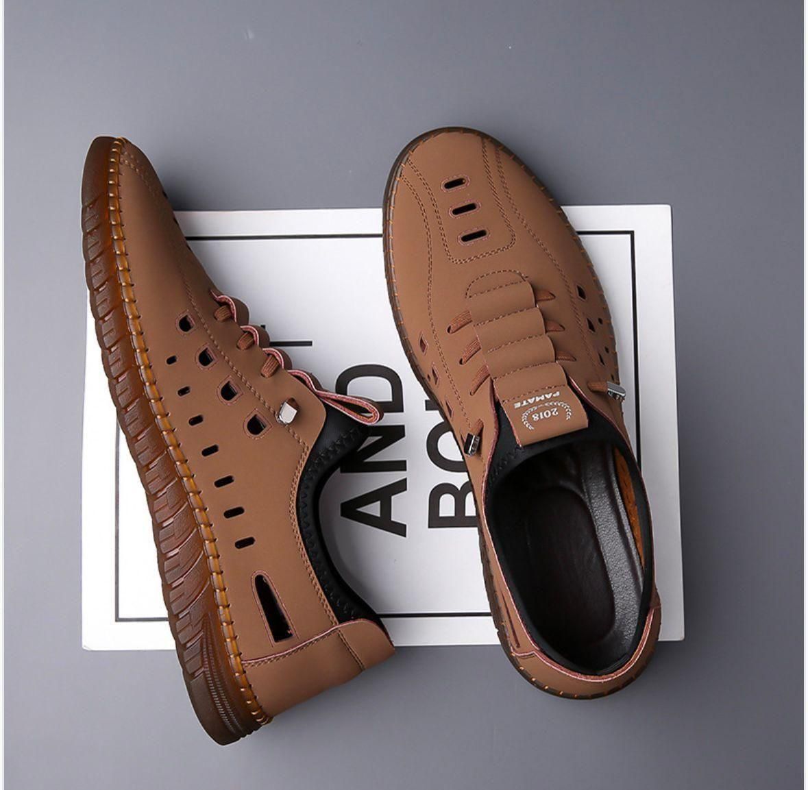 FairDealWorldShop Men's Stylish Laser Cut Casual Shoes