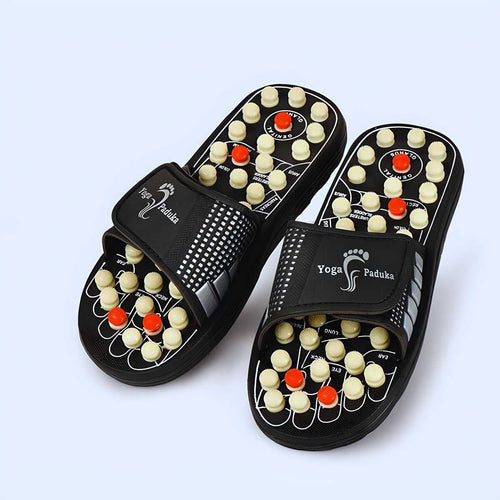 FairDealWorldShop Acupressure and Magnetic Therapy Paduka Slippers for Full Body Blood Circulation For Men and Women
