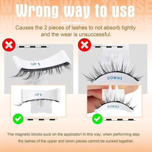 FairDealWorldShop Magnetic Eyelashes Pair of 1