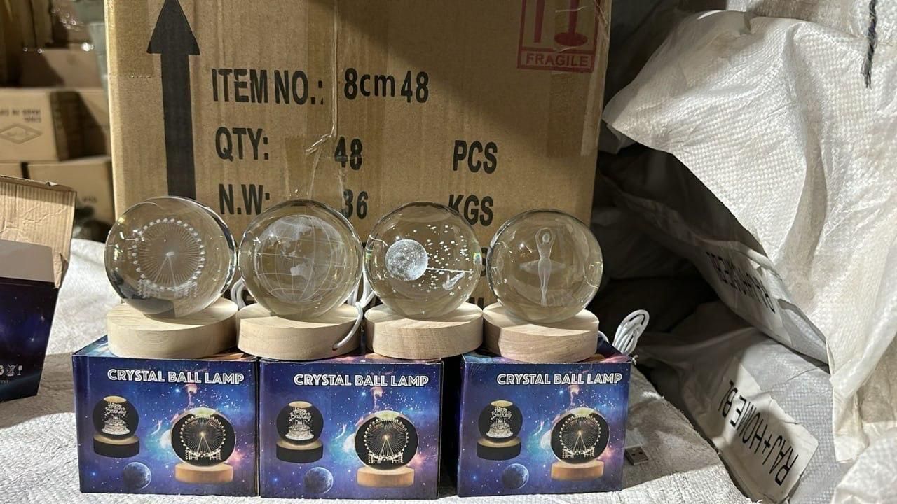 3D Crystal LED Lamp Ball – Magical Glow Light