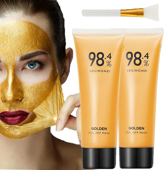 FairDealWorldShop Gold Peel off Mask (Pack of 2)