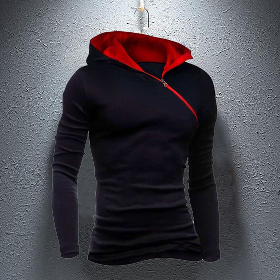 FairDealWorldShop Mens Casual Cotton Color Block Hoodies