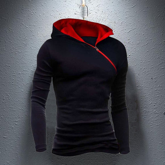 FairDealWorldShop Mens Casual Cotton Color Block Hoodies