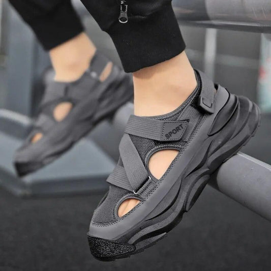 FairDealWorldShop Men's Close Toe Breathable Sandals