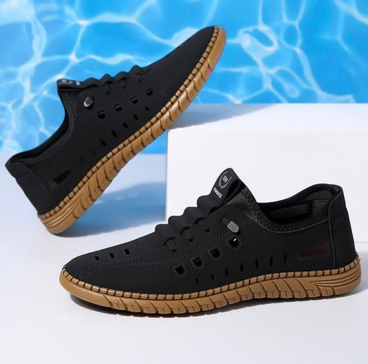 FairDealWorldShop Men's Stylish Laser Cut Casual Shoes